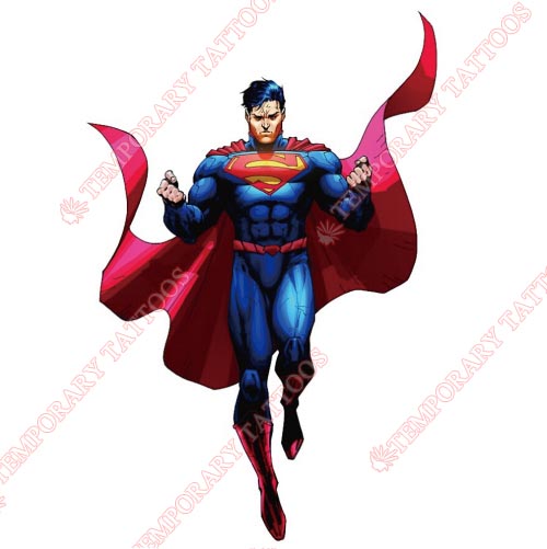 Superman Customize Temporary Tattoos Stickers NO.306
